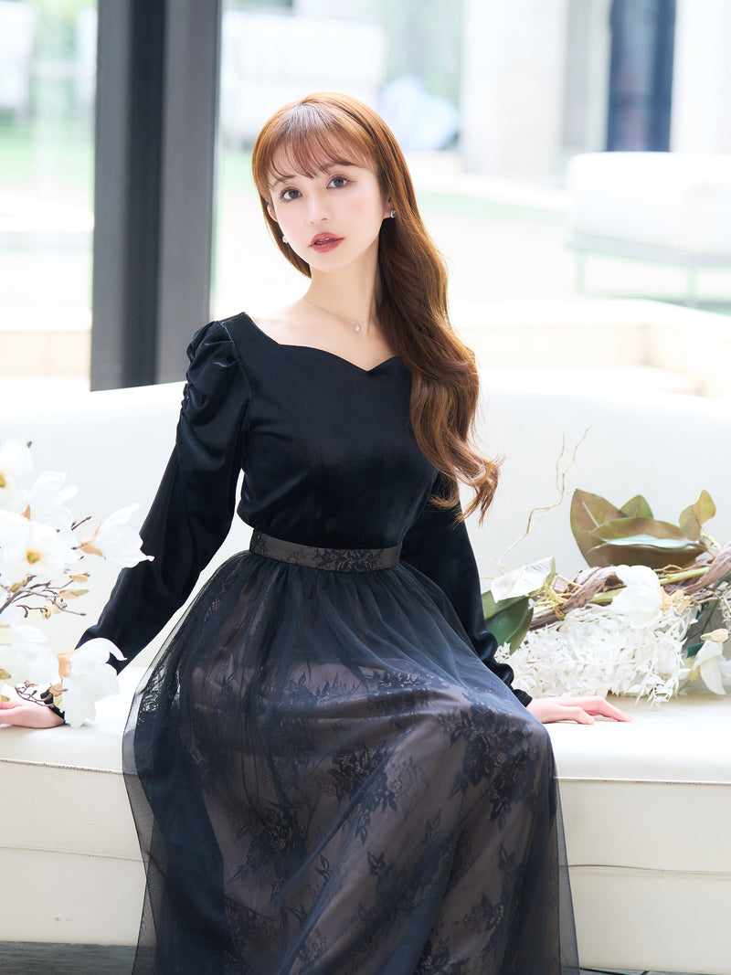 Hiver tulle classical dress