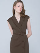 French Sleeve Tailored Dress