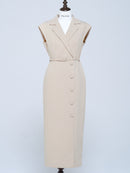 French Sleeve Tailored Dress