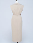 French Sleeve Tailored Dress