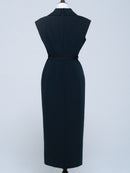 French Sleeve Tailored Dress