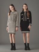 Serré knit one-piece