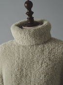 Powder snow shaggy knit tops