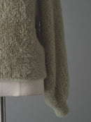 Powder snow shaggy knit tops