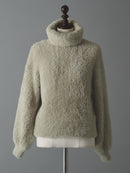 Powder snow shaggy knit tops