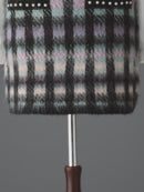 Cotton cloud check knit skirt