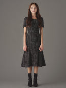 Camellia lady tweed one-piece