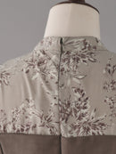 Vintage floral mermaid one-piece