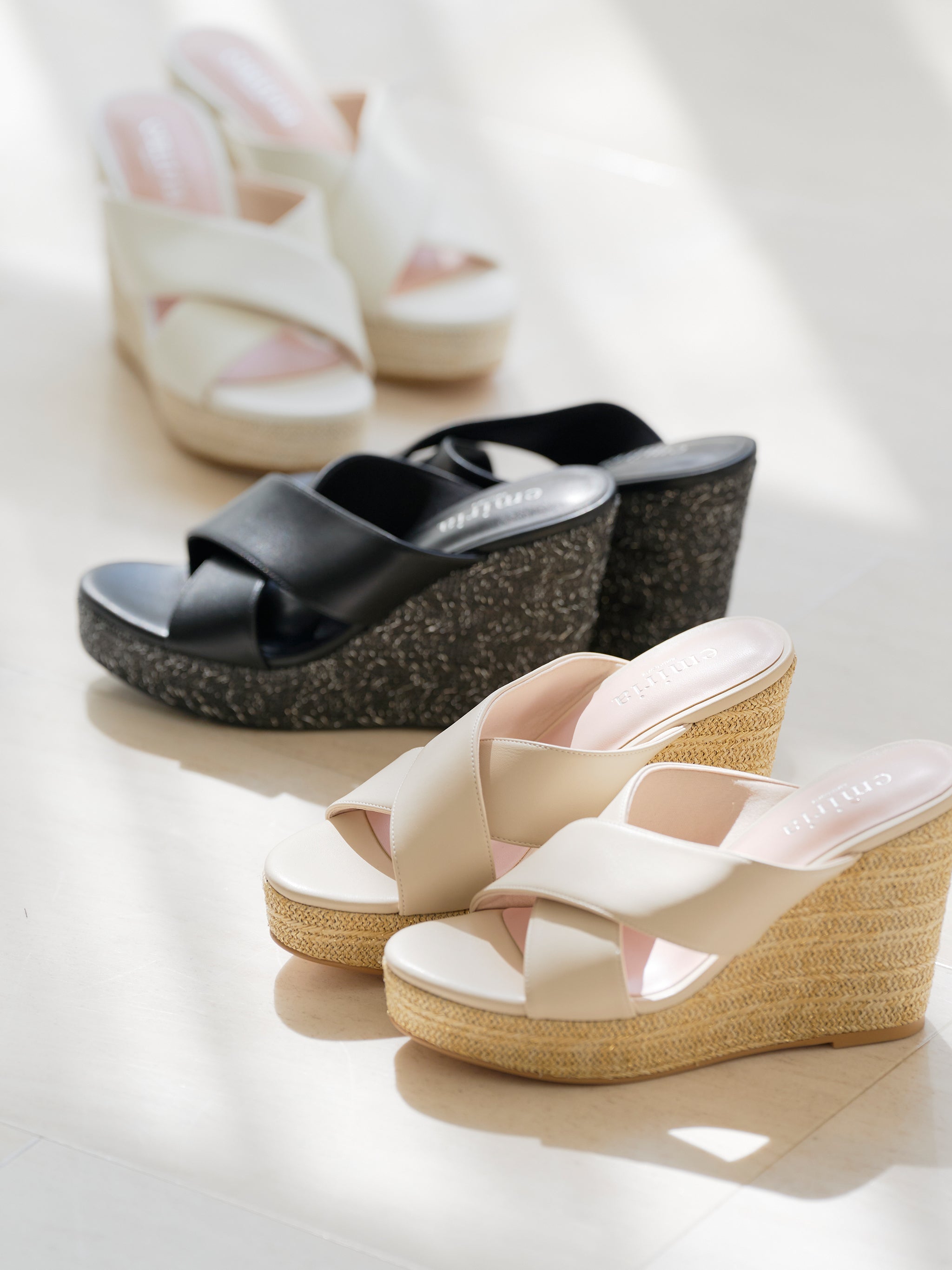 Étincelle wedge sandal | エミリアウィズ 公式オンラインストア