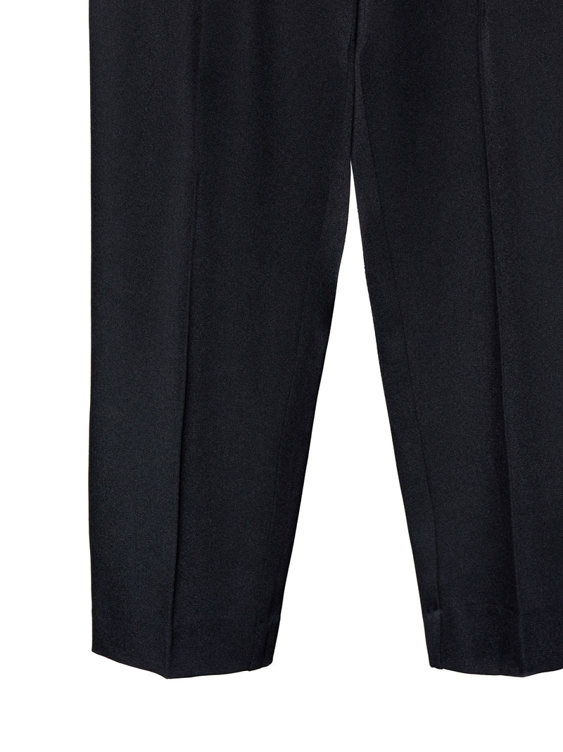 Center press tapered pants