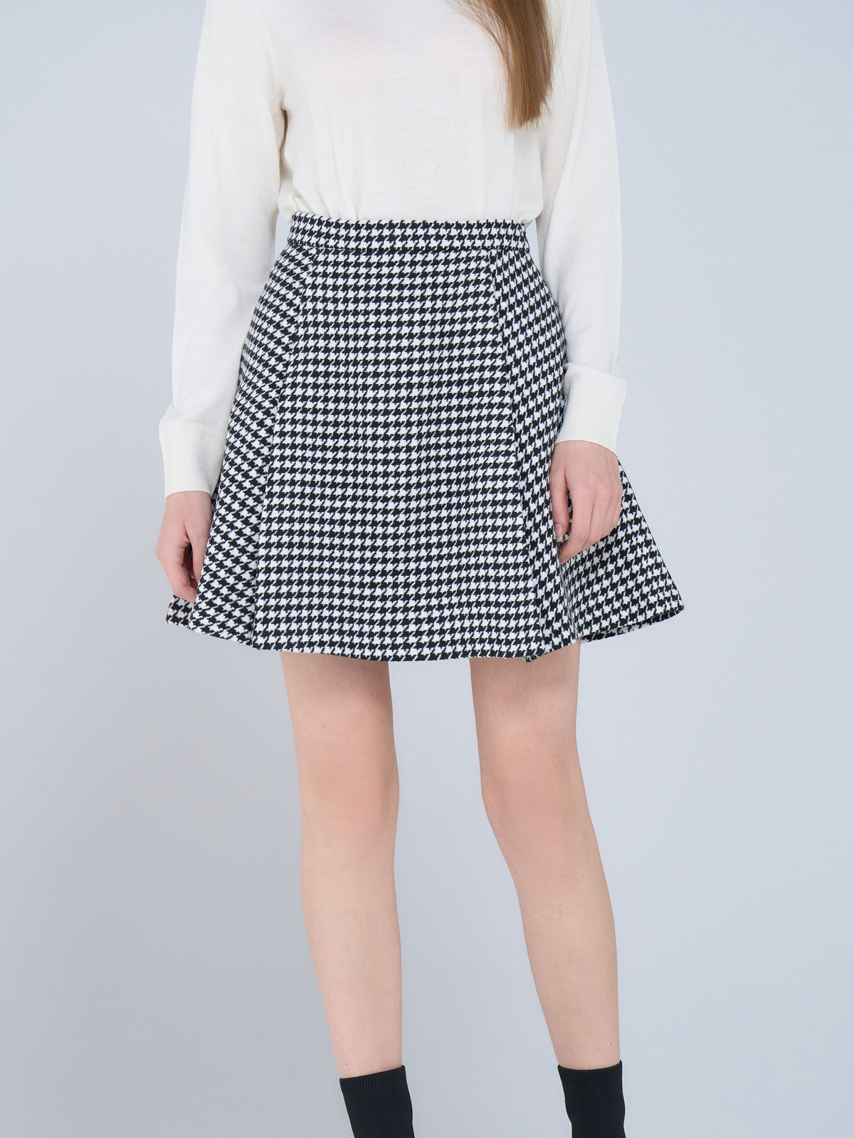Tweed Dress with Chemical Lace | エミリアウィズ 公式