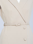 French Sleeve Tailored Dress