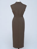 French Sleeve Tailored Dress