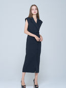 French Sleeve Tailored Dress