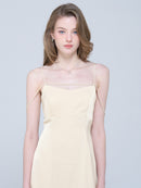 Narrow Strap Camisole Dress