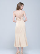 Narrow Strap Camisole Dress