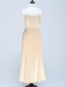 Narrow Strap Camisole Dress