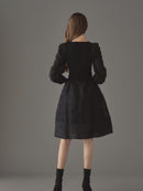 パワショルシアーチェックワンピース