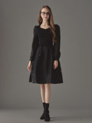 パワショルシアーチェックワンピース