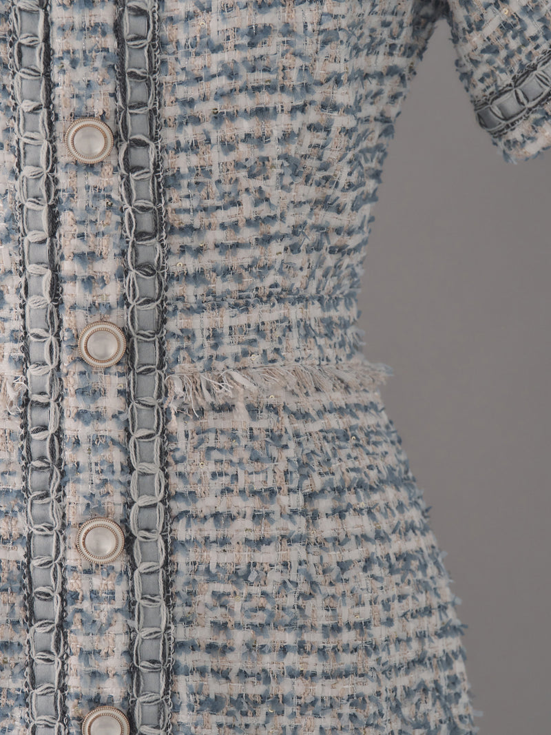 Tweed la frange one-piece