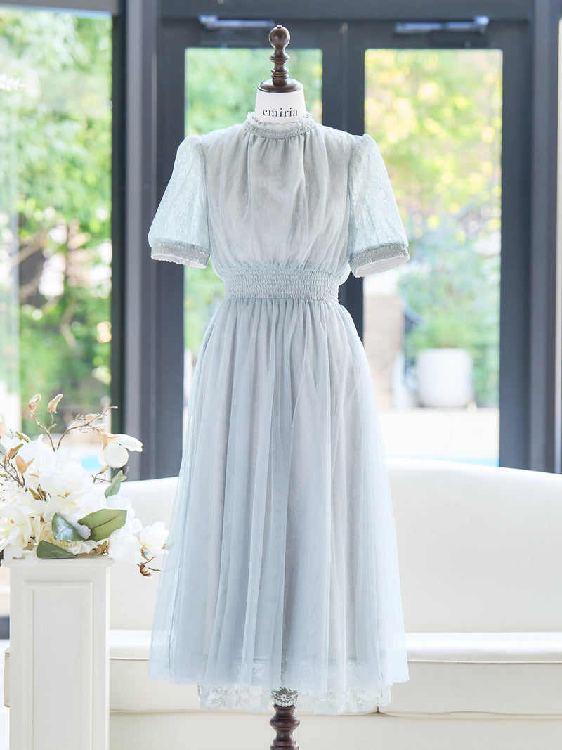 Étoile bleue lace dress | エミリアウィズ 公式オンラインストア