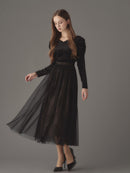 Hiver tulle classical dress