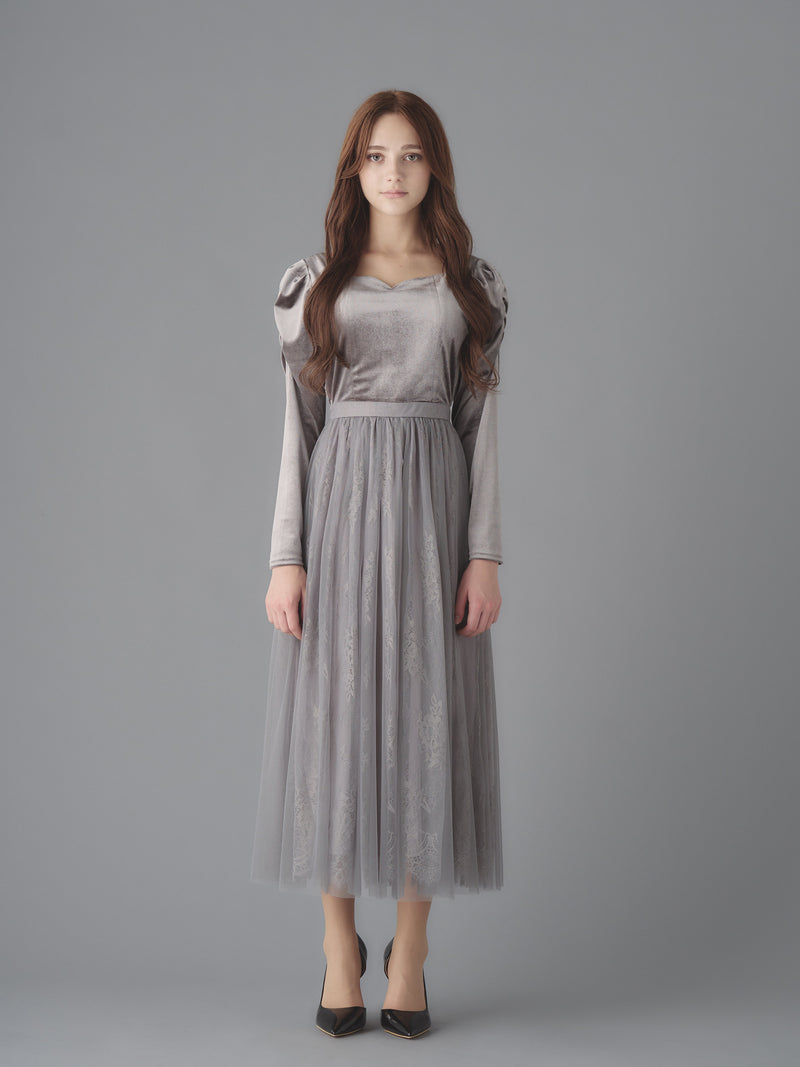 Hiver tulle classical dress