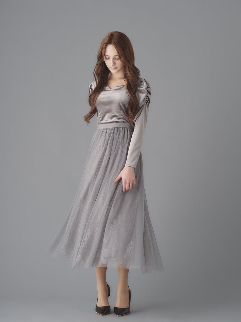 Hiver tulle classical dress