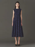 Grace Velours-Lace Dress
