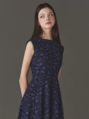 Grace Velours-Lace Dress