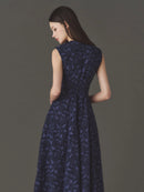Grace Velours-Lace Dress