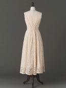 Grace Velours-Lace Dress