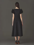 Feather Volume Dress