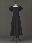 Feather Volume Dress