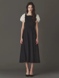 Feather Volume Dress