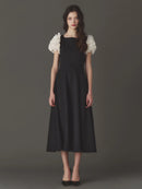 Feather Volume Dress