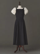 Feather Volume Dress