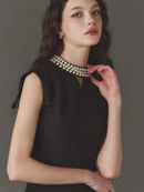 Luxe Satin Bijou Dress