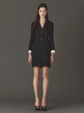 Regal Tweed Jacket Dress
