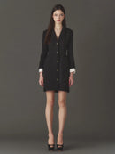 Regal Tweed Jacket Dress