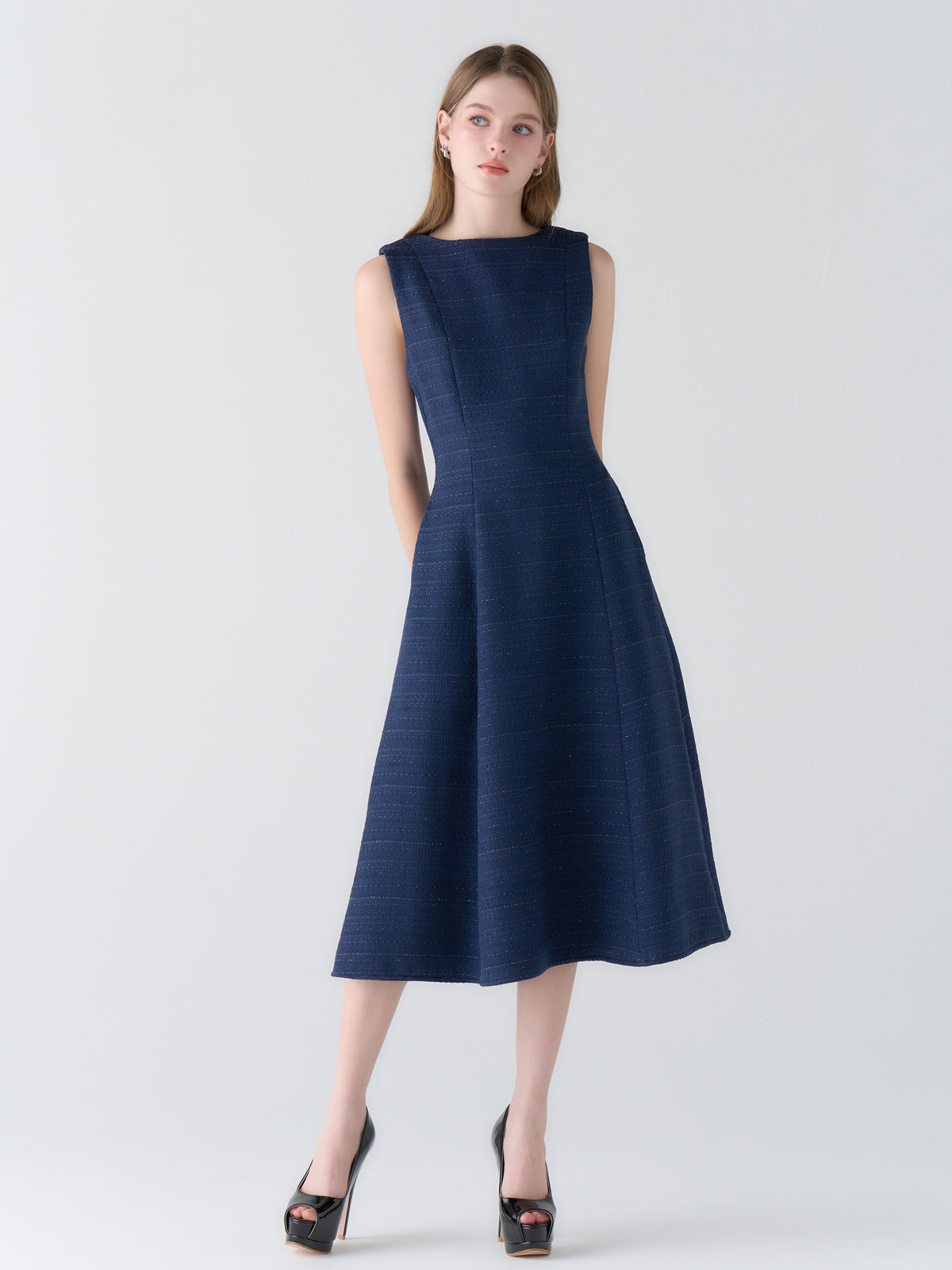 Tweed Lumiere Dress| エミリアウィズ 公式オンラインストア