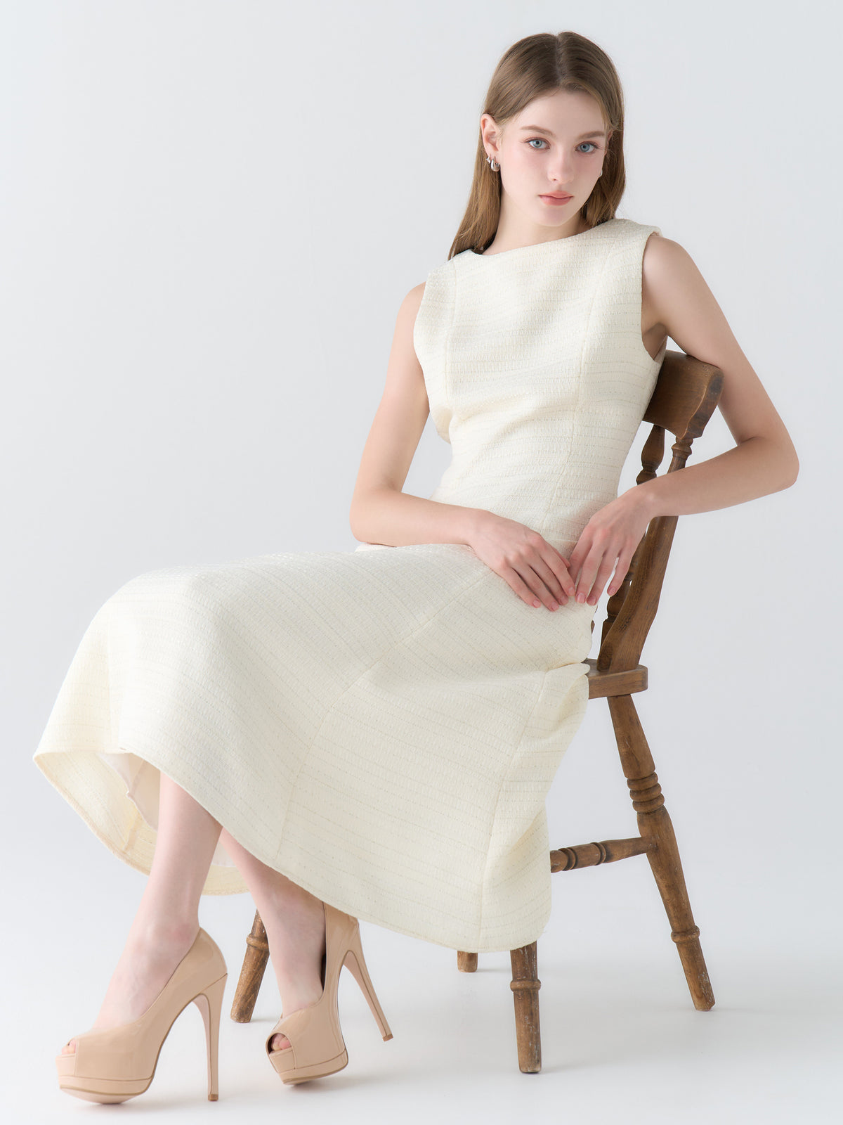ワンピース Tweed Lumiere Dress emiria Tweed Lumiere Dress| エミリアウィズ 公式オンラインストア