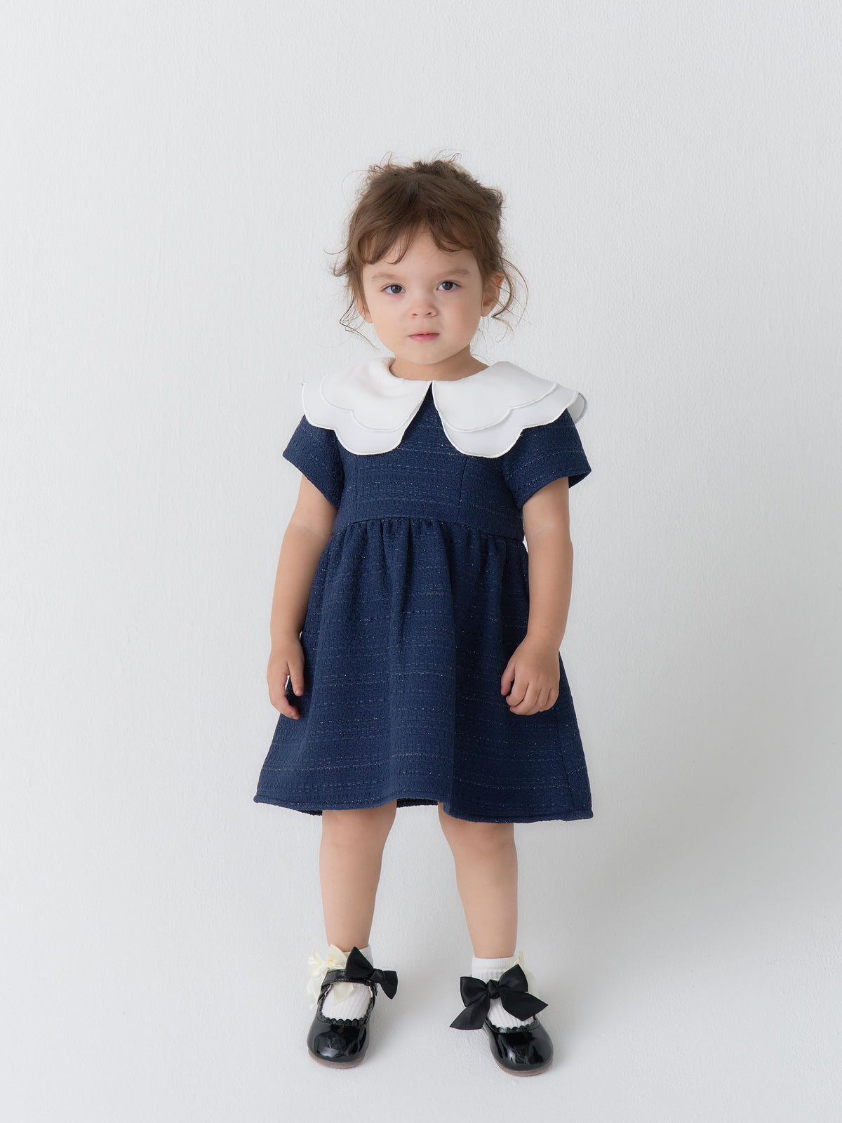 baby emiria】Tweed Lumiere Dress| エミリアウィズ 公式
