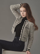 Serré knit cardigan
