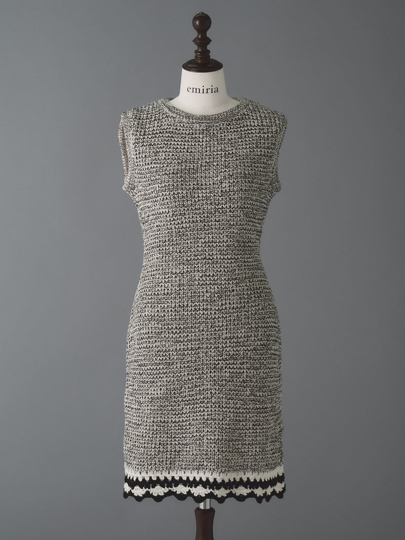 Serré knit one-piece