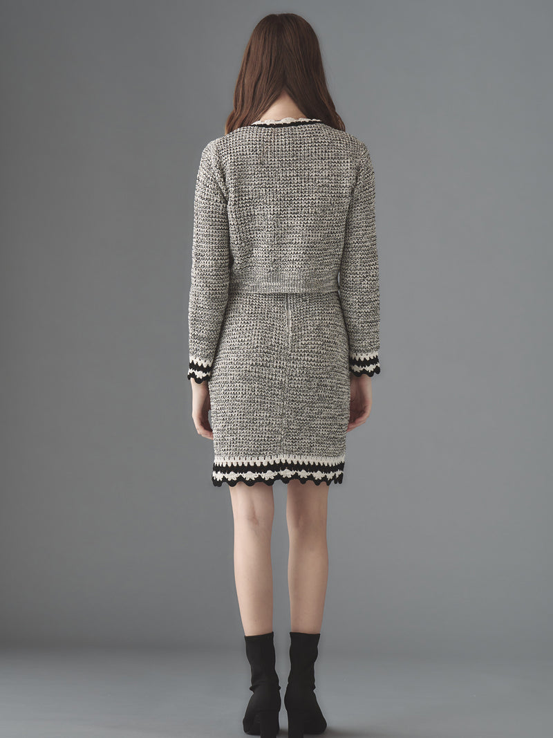 Serré knit one-piece