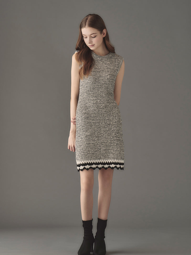 Serré knit one-piece