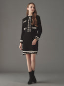 Serré knit one-piece