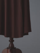 Rib knit puff-sleeve one-piece