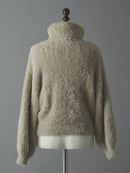 Powder snow shaggy knit tops